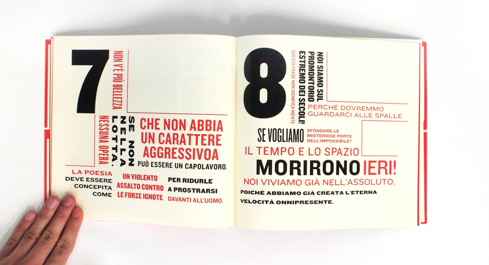 publication with a page open