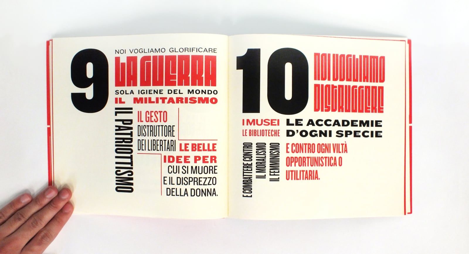 publication with a page open