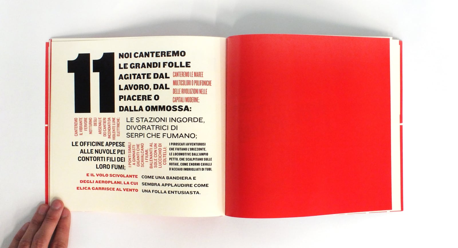 publication with a page open