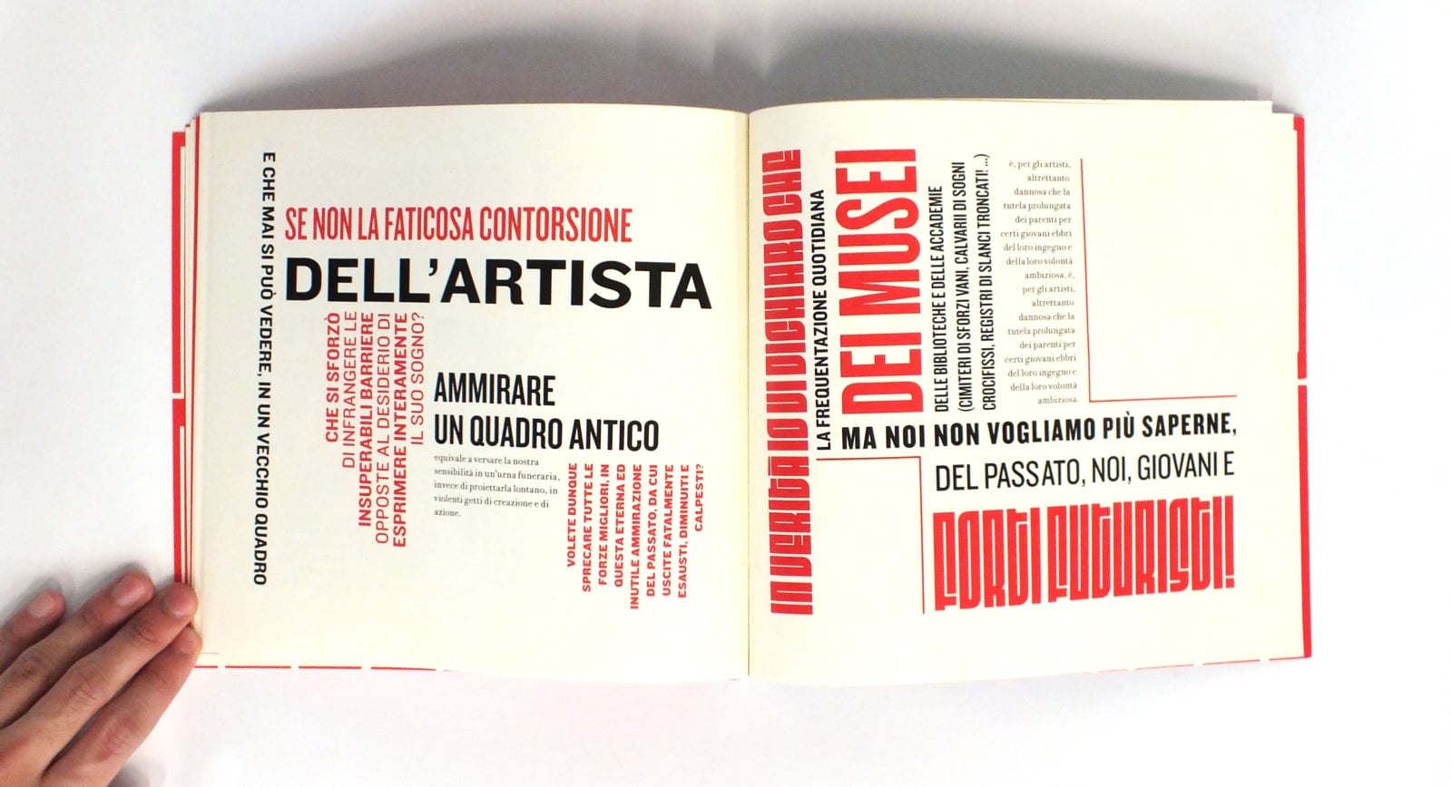 publication with a page open