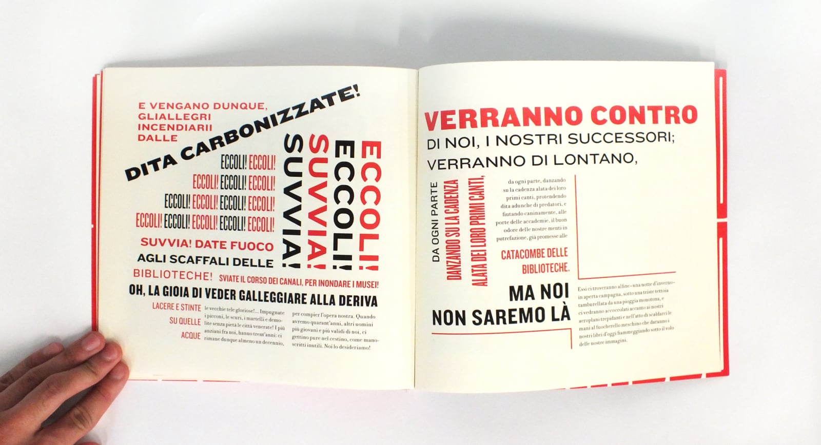 publication with a page open