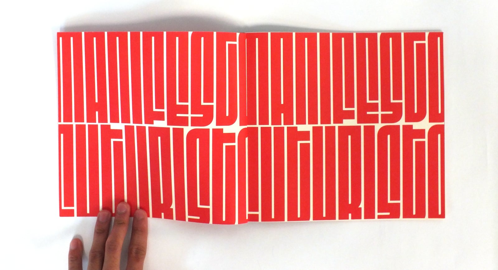 publication with a page open