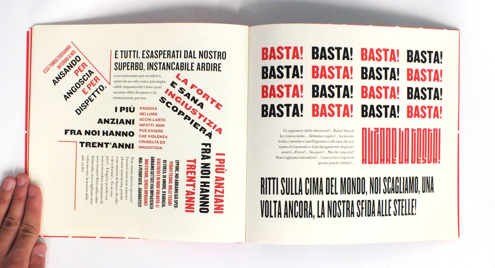 publication with a page open