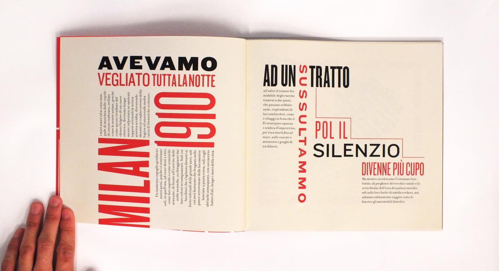 publication with a page open