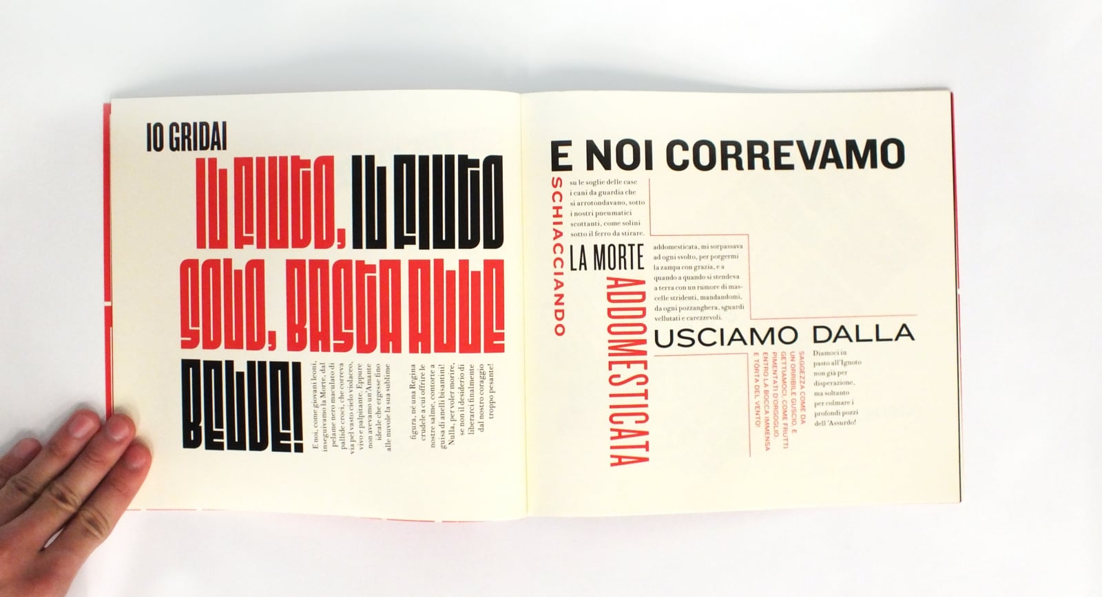 publication with a page open